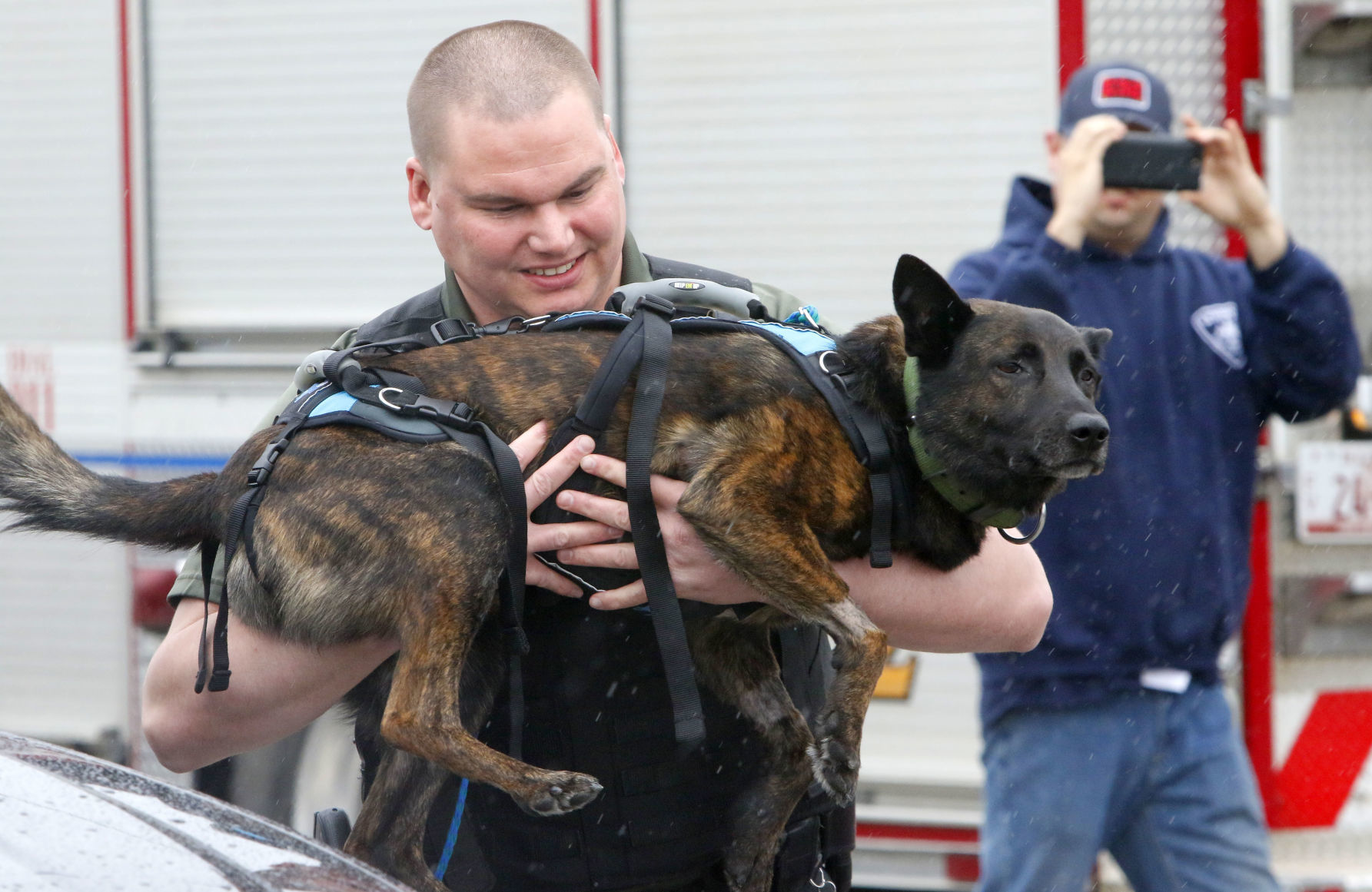 K-9 Dante's return